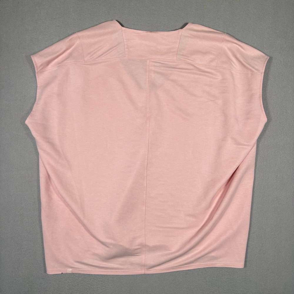 Lululemon Capped Short Sleeve Tee Women’s 12 Pink Mist Yoga Gym Athlete - Picture 10 of 11
